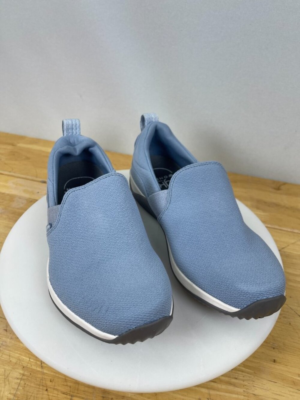 Ryka Echo Slip On Womens 6M Blue Comfort Walking Shoes Lightweight